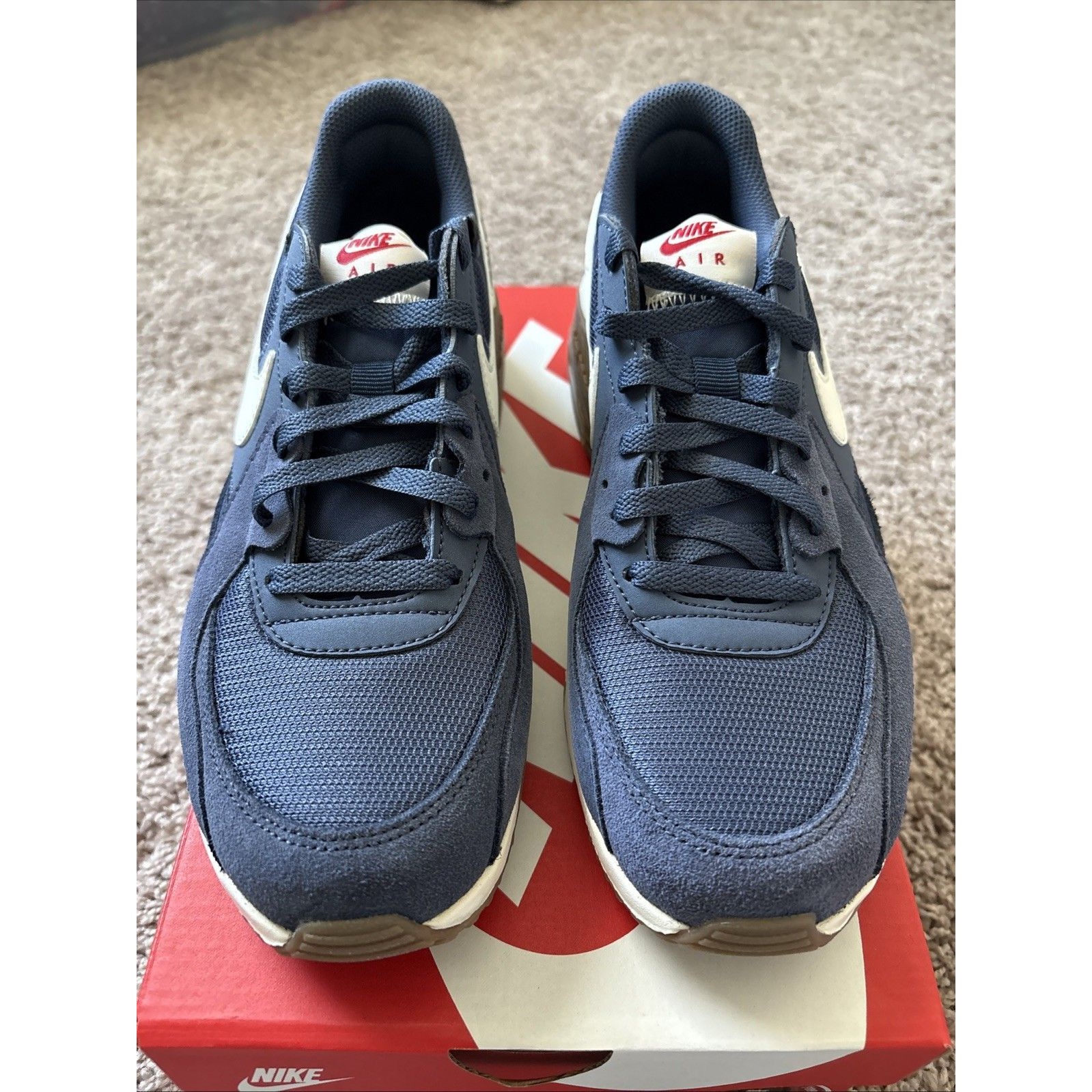Nike Air Max Excee Shoes Thunder Blue Pale Ivory Gum Men's Size 8.5 Im2370-437